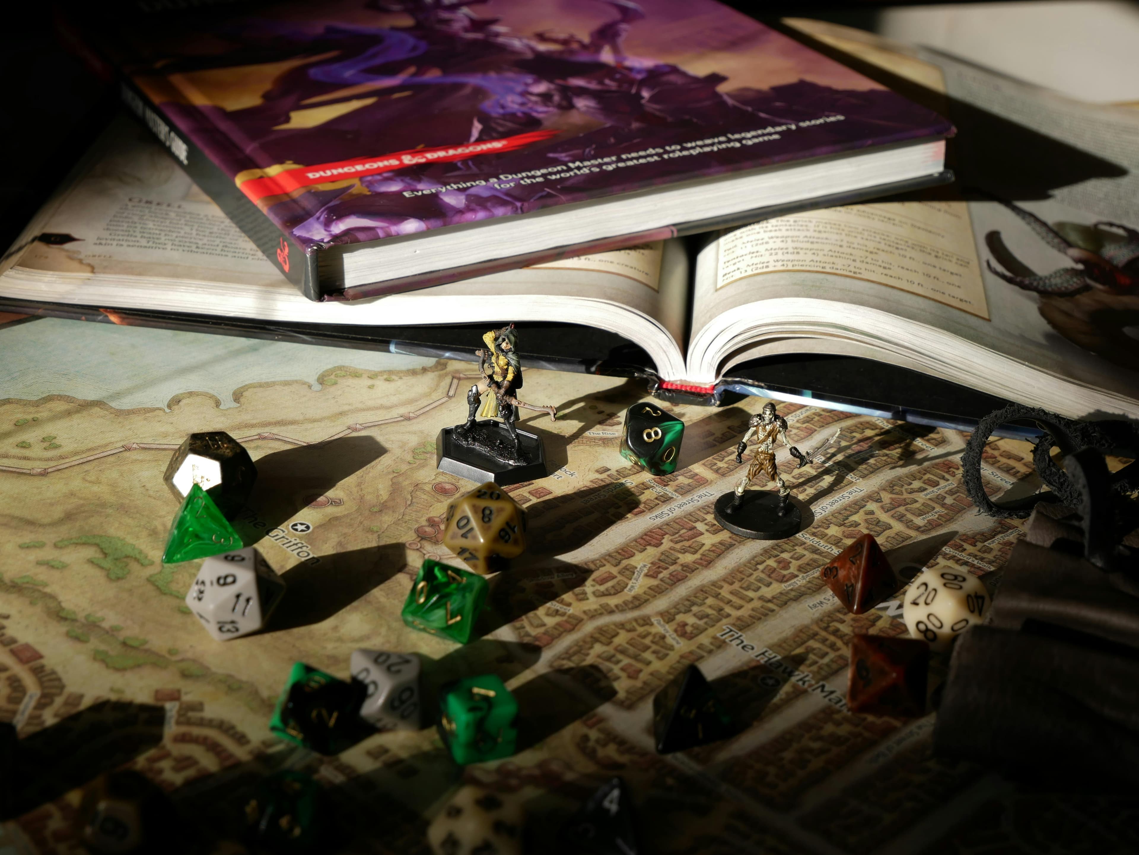 Dungeons and Dragons dice